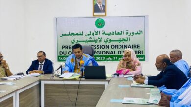 صورة اجماع منقطع النظير من المجلس الجهوي على برنامج دورته